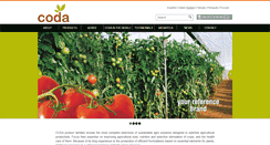 Desktop Screenshot of coda-agri.com